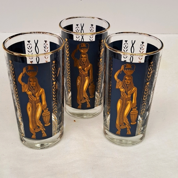 Vintage MCM set of three 5.5” 
highball glasses - Picture 9 of 10